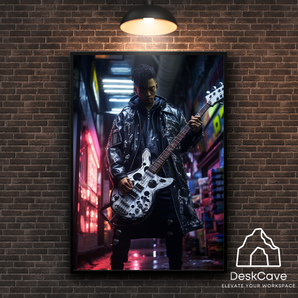 Cyber Man with Guitar