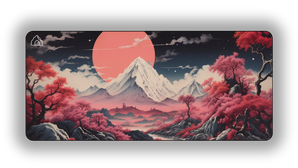 Pink Japan Mountains